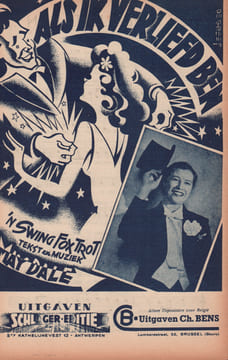 Partition de la chanson : Als ik verliefd ben . - Dale May - Dale May