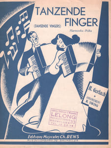 Partition de la chanson : Tanzende Finger Dansende vingers