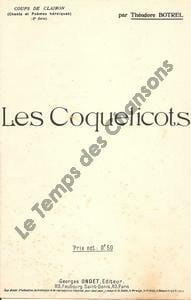 Partition de la chanson : Coquelicots (Les) Coups de Clairon (Chants et Poèmes Héroïques) Poème