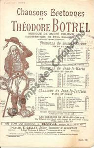 Partition de la chanson : Flot qui ment Chanson de Jean le marin