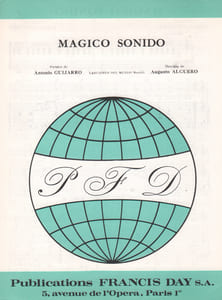 Partition de la chanson : Magico sonido        