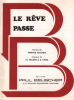 Partition de la chanson : Rêve passe (Le)        .  - Krier Georges,Helmer Charles - Foucher Armand