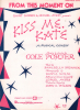 Partition de la chanson : From this moment on      Kiss me, Kate  .  - Porter Cole - Porter Cole