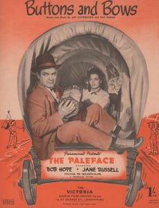 Partition de la chanson : Buttons and Bows Avec Bob Hope, Jane Russel Paleface (The)