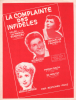 Partition de la chanson : Complainte des infidèles (La)      Maison bonnadieu (La)  . Darrieux Danielle,Mouloudji,François Jacqueline - Van Parys ...