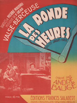Partition de la chanson : Valse berceuse Ronde des heures (La) . Baugé André - Read - Maudru Pierre