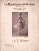 Partition de la chanson : Renaissance de l'amour (La) Ballet en un Acte, Danse-Chant-Récit avec accompagnement piano, dédié à Mlle Marguerite Michel   ...