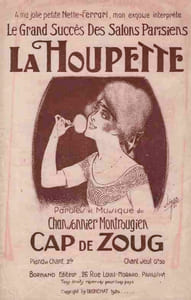 Partition de la chanson : Houpette (La) A ma jolie petite Nette-Ferrari, mon exquise interprète Chansonnette
