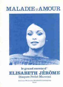 Partition de la chanson : Maladie d'amour