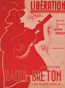 Partition de la chanson : Libération Le chant de la Libération Chanson marche