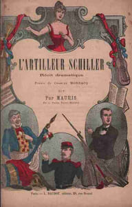 Partition de la chanson : Artilleur Schiller (L') Récit Théâtre de la Porte Saint-Martin