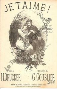 Partition de la chanson : Je t'aime ! Romance Eden Concert