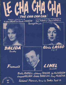 Partition de la chanson : Chachacha (Le) The Cha-Cha-Cha