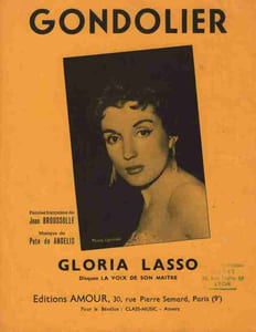 Partition de la chanson : Gondolier