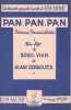 Partition de la chanson : Pan, Pan, Pan ( Poireaux, Pommes de terre )        .  - Goraguer Alain - Vian Boris