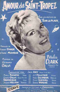 Partition de la chanson : Amour de Saint-Tropez / Maid in France (Le bal de Madame Mortemouille -Ooh-la-la) Partition orchestration deux titres