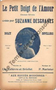 Partition de la chanson : Petit doigt de l'amour (Le) Chansonnette grivoise
