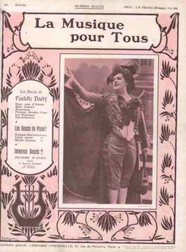 Partition de la chanson : Musique pour tous, les succès de Paulette Darty Musique pour tous est une revue mensuelle, celle-ci est le numéro 11 de la ...