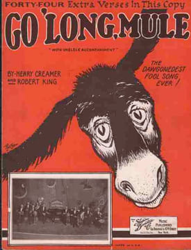 Partition de la chanson : Go' Long, mule . - King Robert,Creamer Henry - Creamer Henry,King Robert