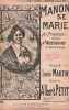Partition de la chanson : Manon se marie        . Aussourd Mlle - Petit Albert - Martin Louis