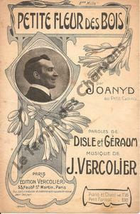 Partition de la chanson : Petite Fleur des Bois       Chanson vécue Petit Casino. Joanyd - Vercolier J. - Géraum,Disle Fernand
