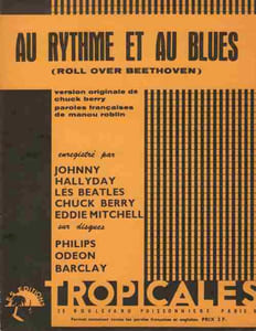 Partition de la chanson : Au rythme et au blues (Roll over Beethoven)