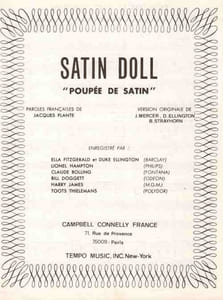 Partition de la chanson : Satin Doll " Poupée de satin "