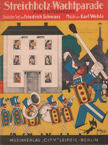 Partition de la chanson : Streichlolz - Wachtparade