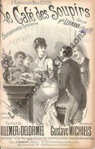 Partition de la chanson : Café des soupirs (Le) Fragilisée sur la tranche Chansonnette Alcazar d'Eté