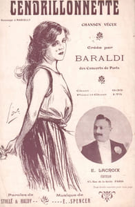 Partition de la chanson : Cendrillonnette Hommage à Marcelly Chanson vécue