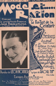 Partition de la chanson : Mode et ... Ration ou le fox de la ceinture