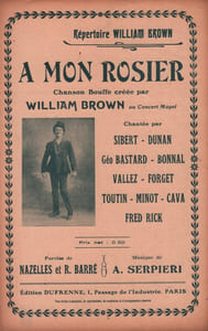 Partition de la chanson : A mon rosier Tranche fragilisée Concert Mayol