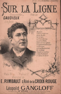 Partition de la chanson : Sur la ligne ( du Limousin ) Chansonnette Scala