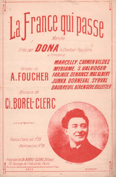 Partition de la chanson : France qui passe (La) Printania. Valroger Suzanne,Vildez ...