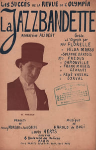 Partition de la chanson : Jazzbandette (La)        Olympia