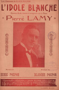 Partition de la chanson : Idole blanche (L')