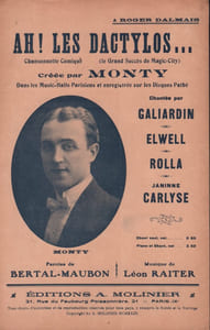 Partition de la chanson : Ah ! les Dactylos ... Chanson comique