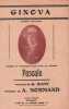 Partition de la chanson : Ginova       Chanson Vénitienne . Pascalo - Normand A. - Riant G.