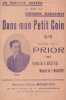 Partition de la chanson : Dans mon petit coin        . Prior - Marafioti Félix - Bossy A.