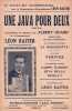 Partition de la chanson : Java pour deux (Une)        . Raiter Léon - Raiter Léon - 
