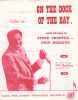 Partition de la chanson : On the dock of the bay        . Redding Otis - Cropper S.,Redding Otis - Cropper Steve,Redding Otis