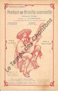 Partition de la chanson : Pendant que Mireille sommeille Concert Mayol,Théâtre des Ambassadeurs
