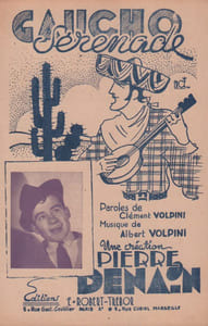Partition de la chanson : Gaucho Sérénade