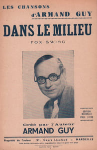 Partition de la chanson : Dans le milieu