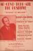 Partition de la chanson : Ac-cent-tchu-ate the positive ( Positif et négatif )        . Van Burg Louis - Arlen Harold - Plante Jacques,Mercer Johnny