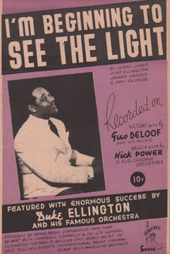 Partition de la chanson : I’m beginning to see the light . James Harry,Ellington Duke - Ellington Duke,George Don,James Harry,Hodges Johnny - ...