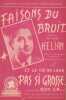 Partition de la chanson : Faisons du bruit / Pas si grosse que ça     Partition orchestre 2 titres   . Hélian Jacques - Lecomte Theo,Charrier ...