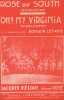 Partition de la chanson : Rose of south - Oh ! my Virginia     Partition orchestre 2 titres   . Hélian Jacques - Clérambourg. L,Rally Jacques - 