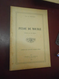 Peyou de Mourle .

Drame en très hêytes.

Libère de l'Escole Gastou Fébus.
