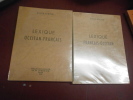 
Lexique Occitan-Français et Français-Occitan

(2 volumes )

 Collection des Amis de la Langue d'Oc, 1970/72.. Roger Barthe - occitan